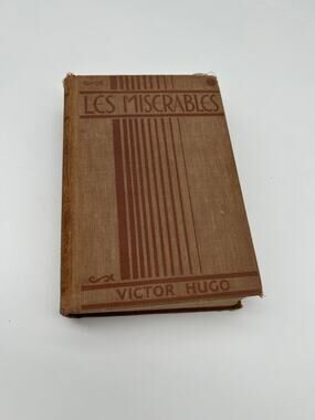 Les Miserables Victor Hugo 1931 First Modern Library Edition Hardcover Vintage